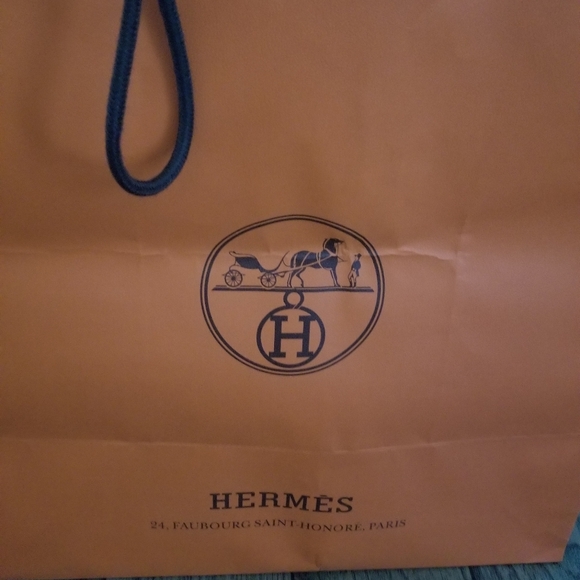 EXTRA LARGE Hermes Bag Empty Gift Bag Shopping Bag - Picture 9 of 15